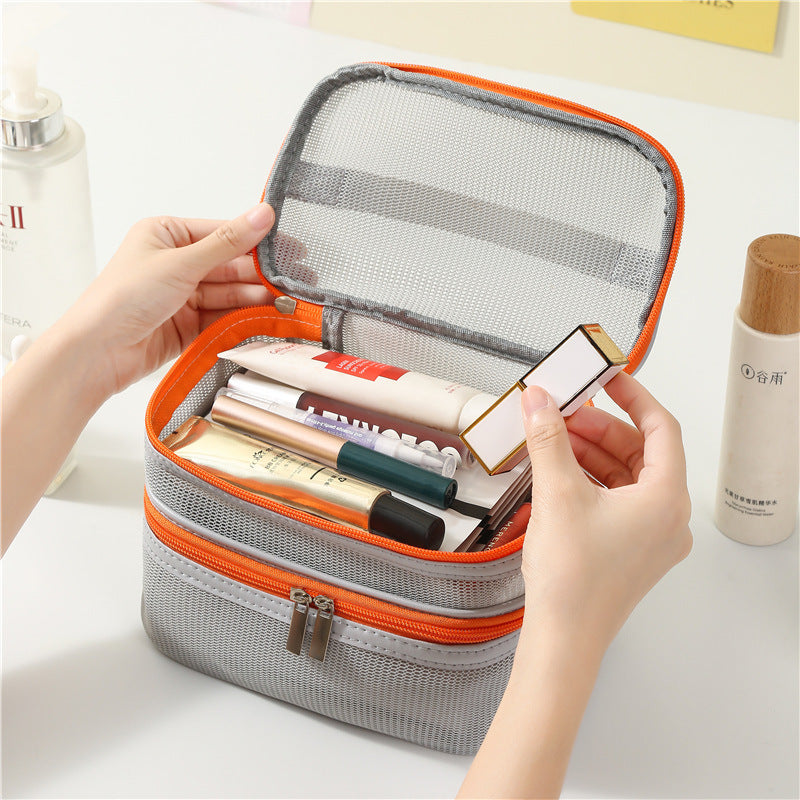 Dual Compartment Makeup Organizer Case Brehn