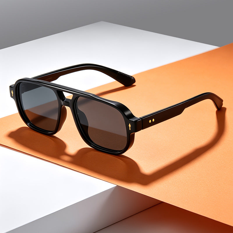 Trendy Statement Square Sonnenbrille Brehn