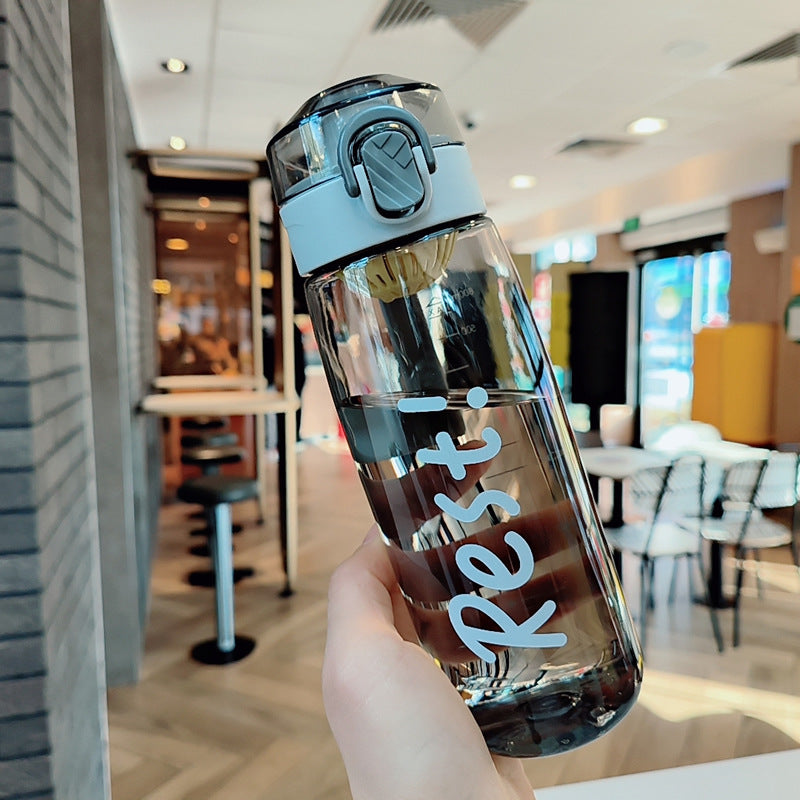 Damen Ergonomische Wasserflasche für Fitness Brehn