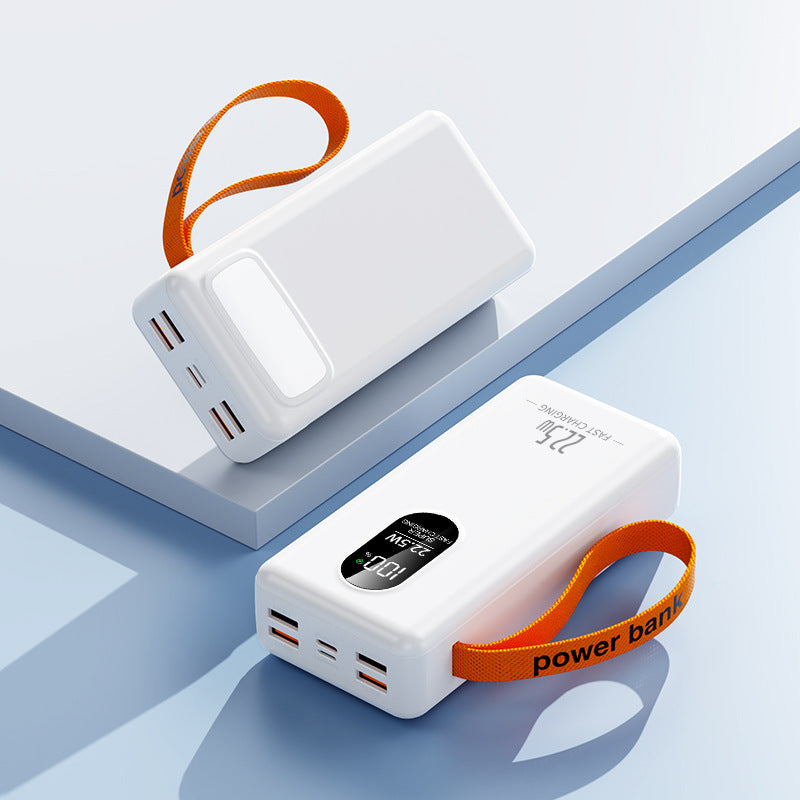 Powerbank mit Led-Display und Schnellem Ladeanschluss Brehn