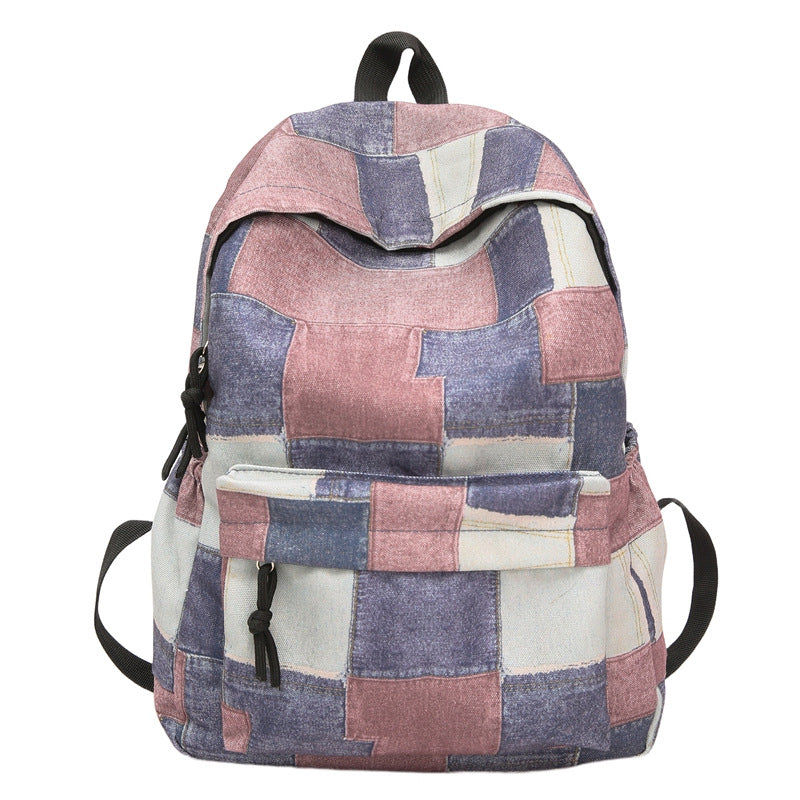 Rucksack Im Kreativen Patchwork-Design Brehn