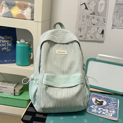 Stylische gestreifte Rucksack Brehn