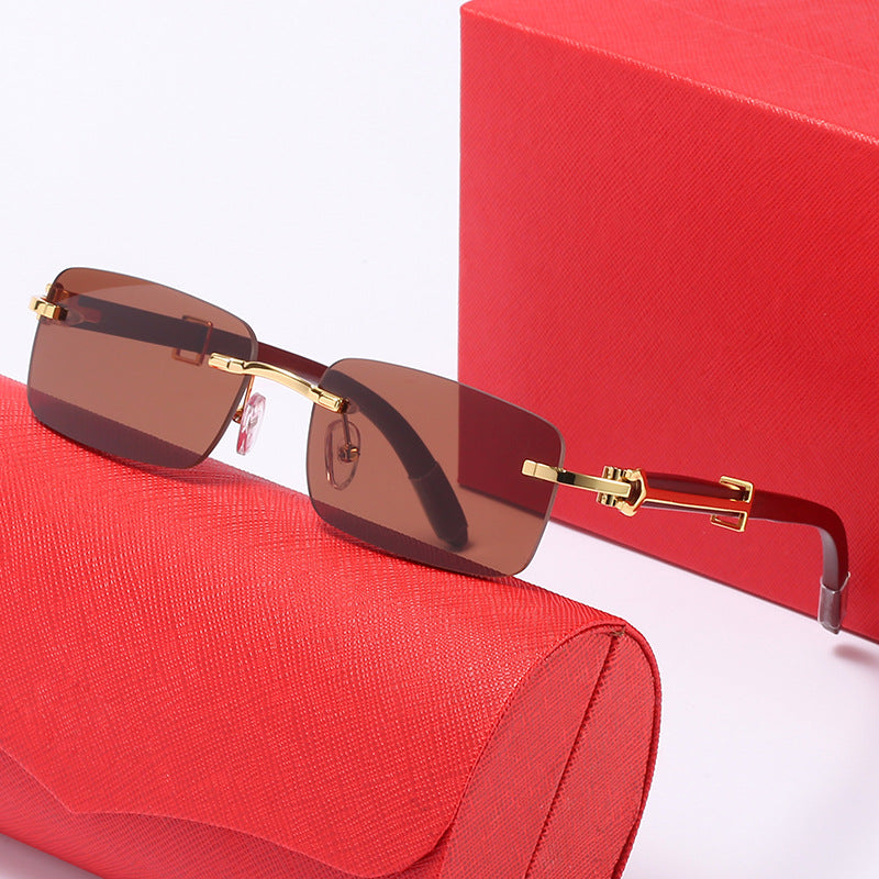 Damen elegante quadratische Sonnenbrille Brehn