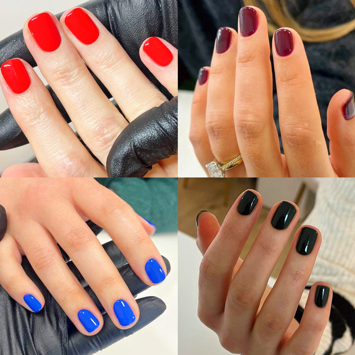 Glamouröse Nagelkunst mit Hochglanz-Finish Brehn