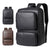 Premium Leder Business Laptop Rucksack Brehn