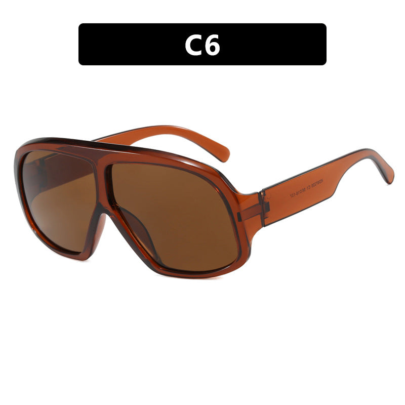 Damen oversized Sonnenbrille im modischen Schildkrötenmuster Brehn