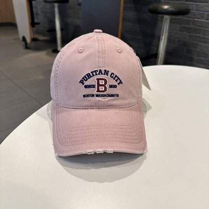Herren Vintage-inspirierte bestickte Baseballmütze Brehn