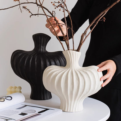 Stilvolle Keramikkunst Vase Brehn