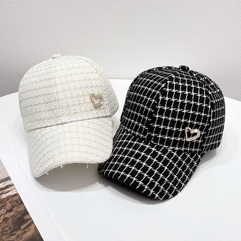 Damen Strukturierter Stoff Baseballcap Brehn 1784084142