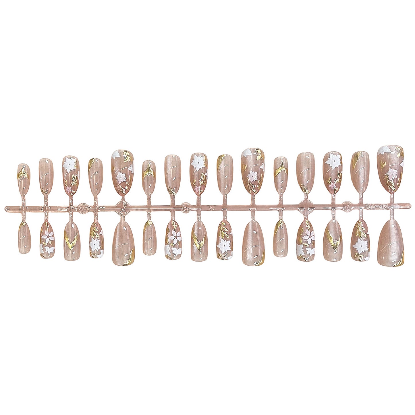 Blumenschmuck Press-On Nageldesign Brehn