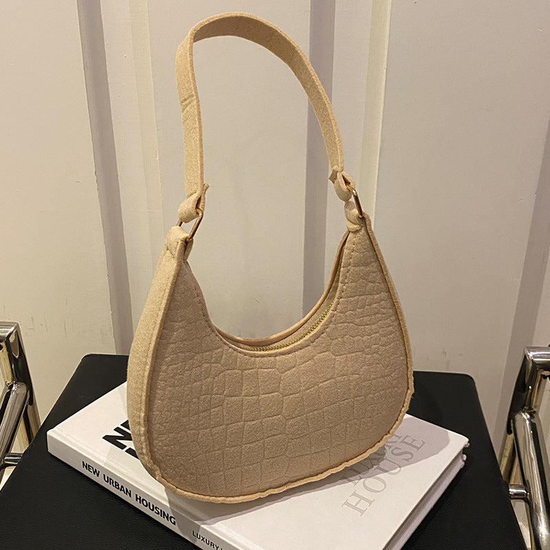 Modische Kroko Präge Hobo Tasche