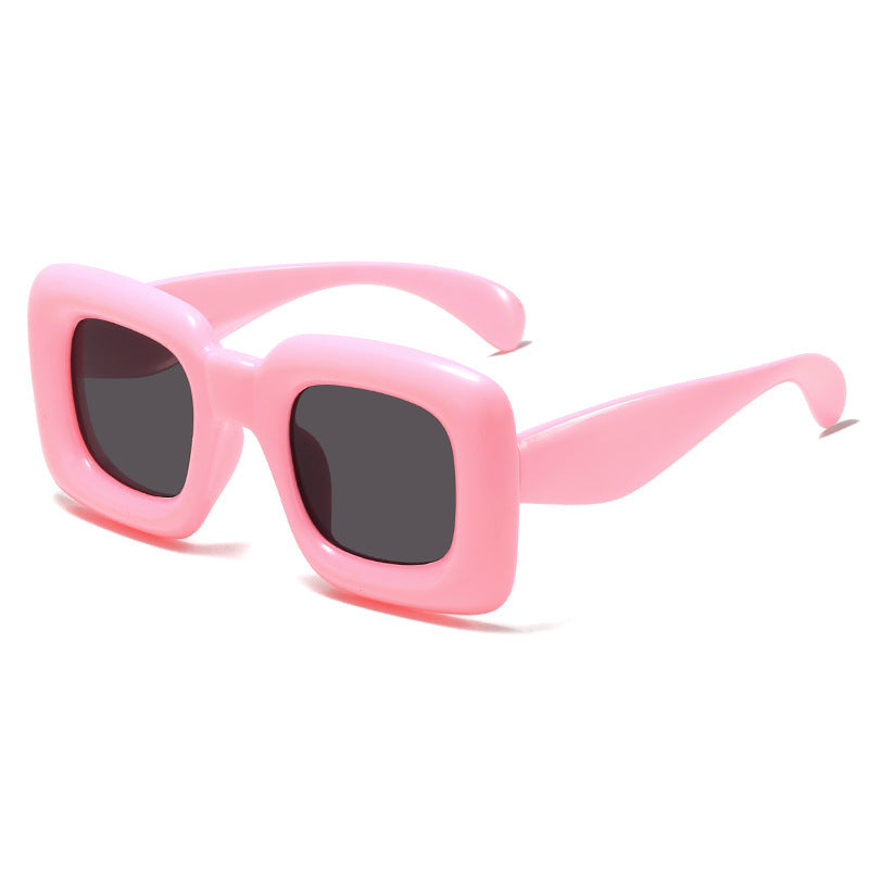 Modische Übergroße Quadratische Sonnenbrille Brehn