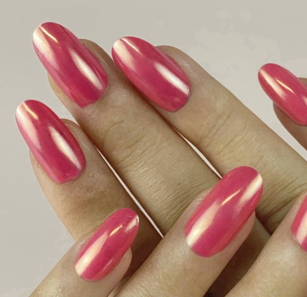 Premium Glänzende Mandel-förmige Nagelkunst Verlängerungen Brehn