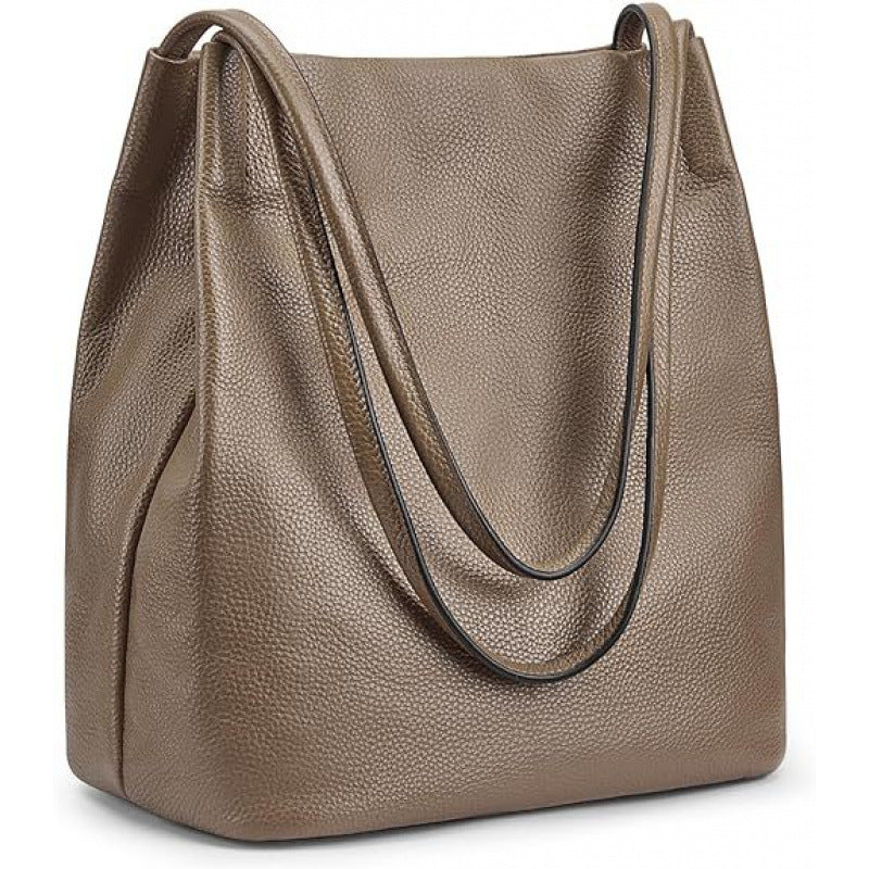 Stilvolle Leder-Hobo-Handtasche Brehn
