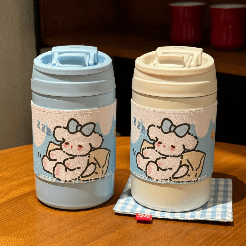 Damen Isolierkaffee-Becher mit elegantem Design und sicherem Deckelsystem Brehn