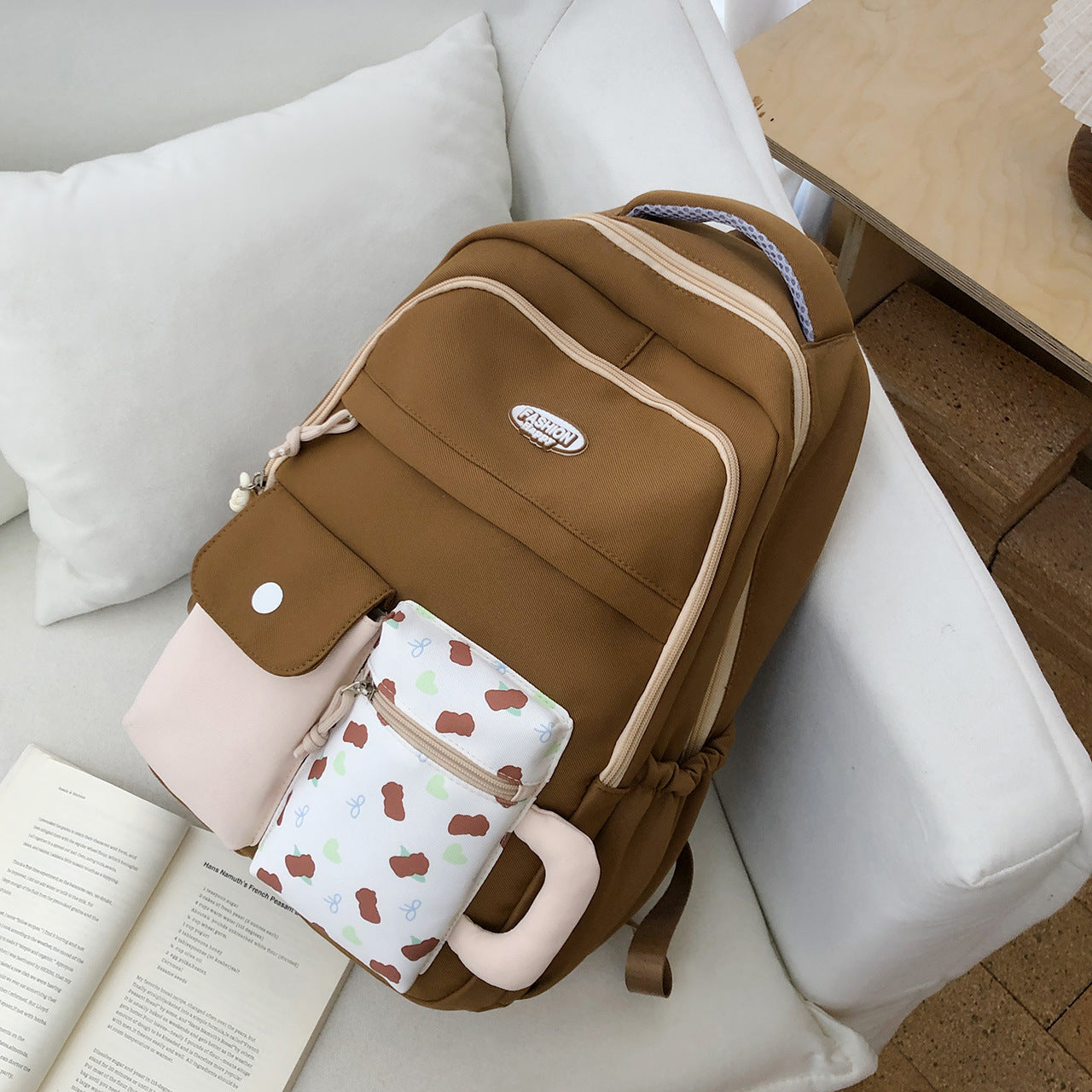 Funktionaler Mehrfach-Fach-Organizer Schulrucksack