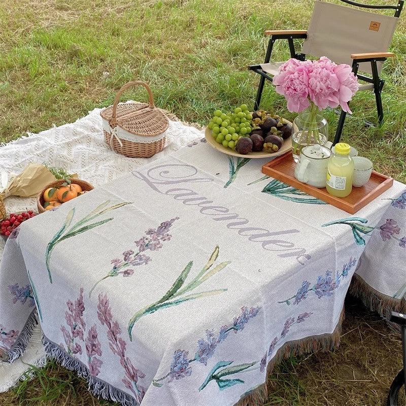 Blumenmuster Sofa Werfen Decke