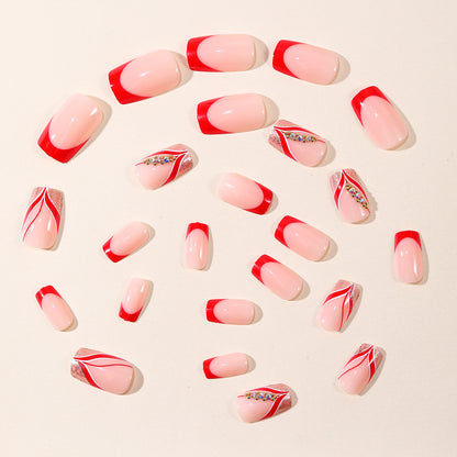 Elegante Künstlerische Nagelverlängerungen Brehn