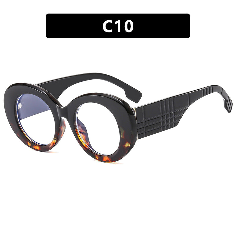 Damen extravagante Sonnenbrille mit kreativem Rahmendesign und schützendem UV-Filter Brehn