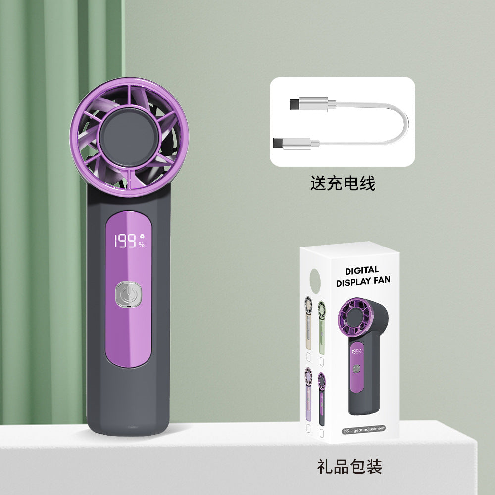 Unisex tragbarer Handheld Digital Display Ventilator Brehn