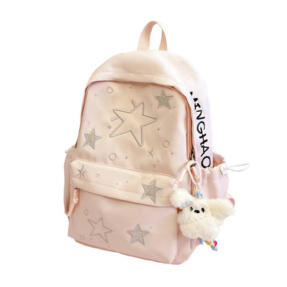 Stern-Stickerei Leichter Rucksack Brehn