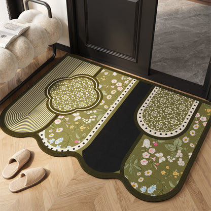 Botanisches Design Teppich