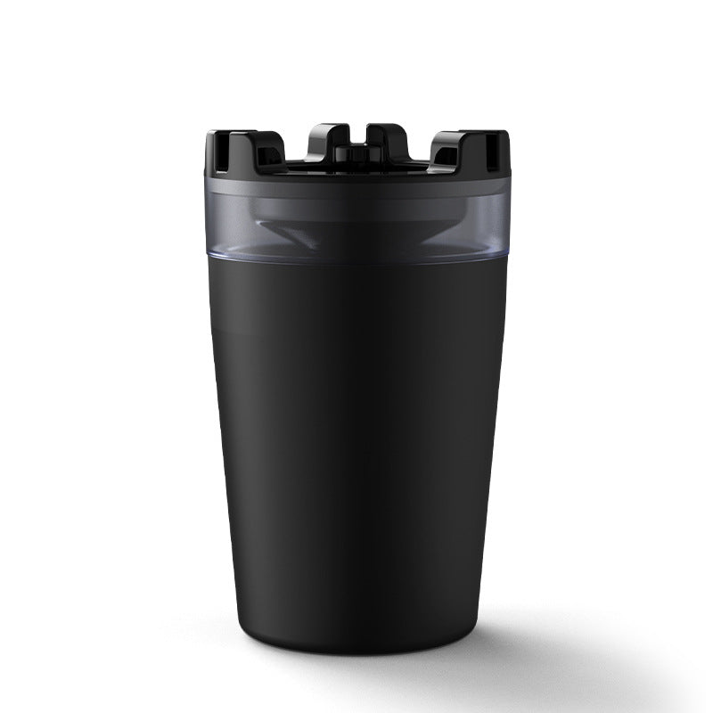 Brehn | Rauchfreier Auto-Aschenbecher mit Ein-Touch-Wasserlöscher