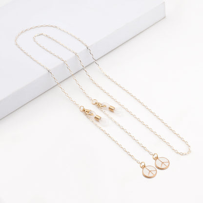 Elegante geometrische Brillenchnur Brehn
