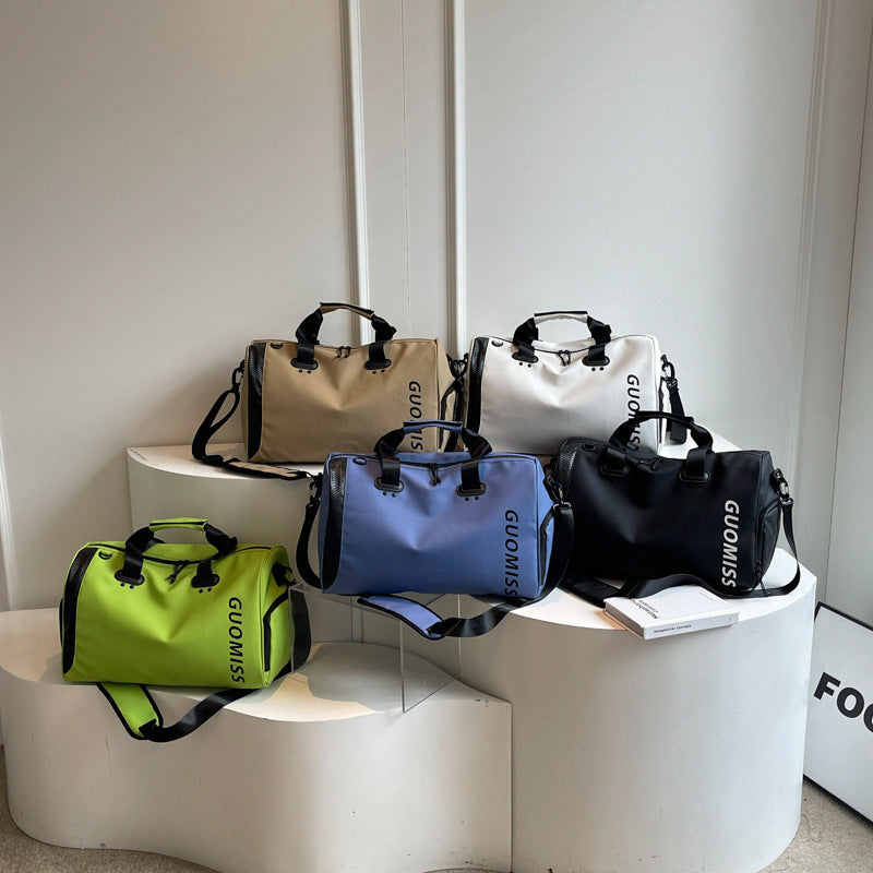 Wasserdichte Sport-Duffel-Tasche Mit Stabilen Tragegriffen Und Verstellbarem Schultergurt Brehn