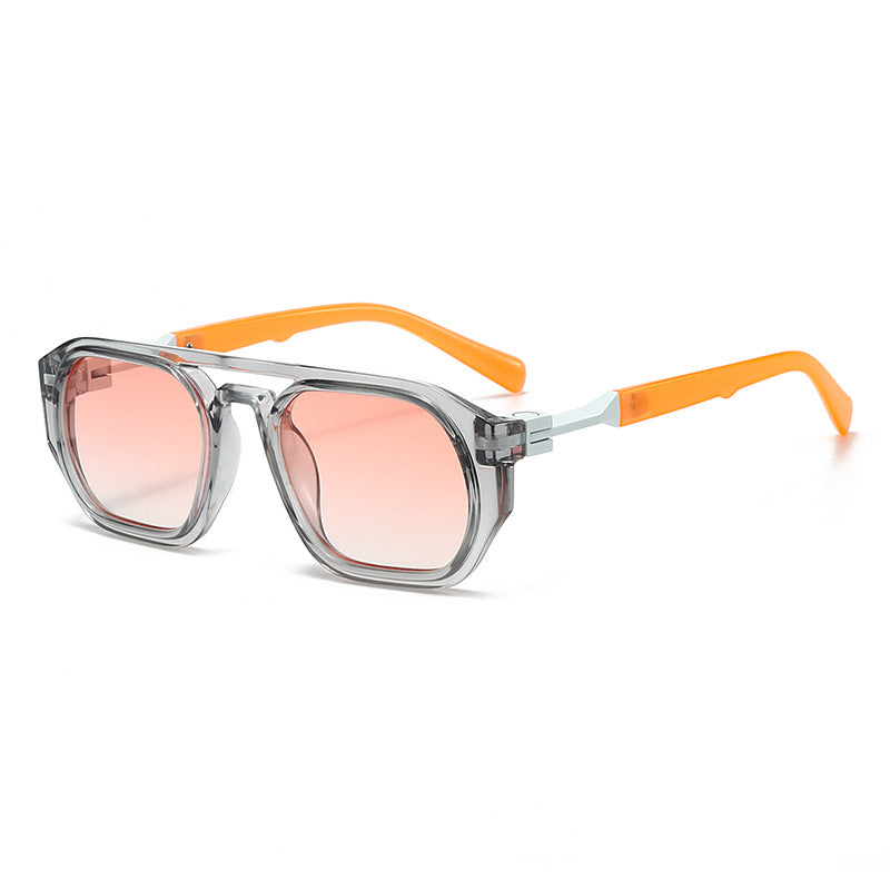 Damen Designer-Sonnenbrille mit markantem Rahmen Brehn