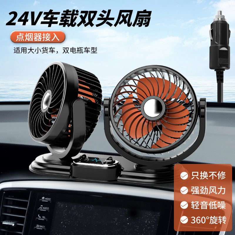 Unisex Doppelventilator für das Auto Brehn
