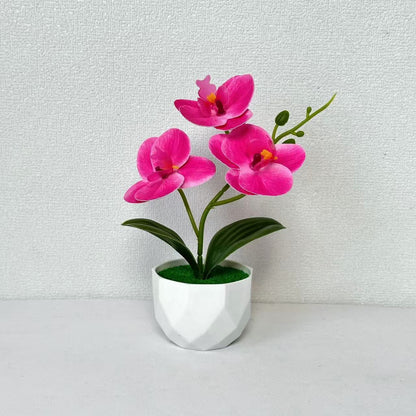 Künstliche Orchideenarrangement für dekorative Innendekoration
