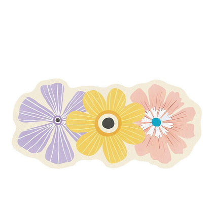 Dekorativer Floral Badteppich Brehn