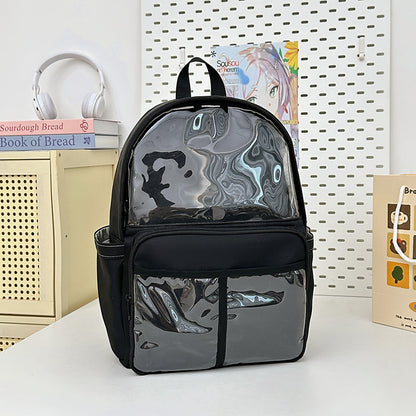 Zeitgenössischer Transparenter Schulrucksack