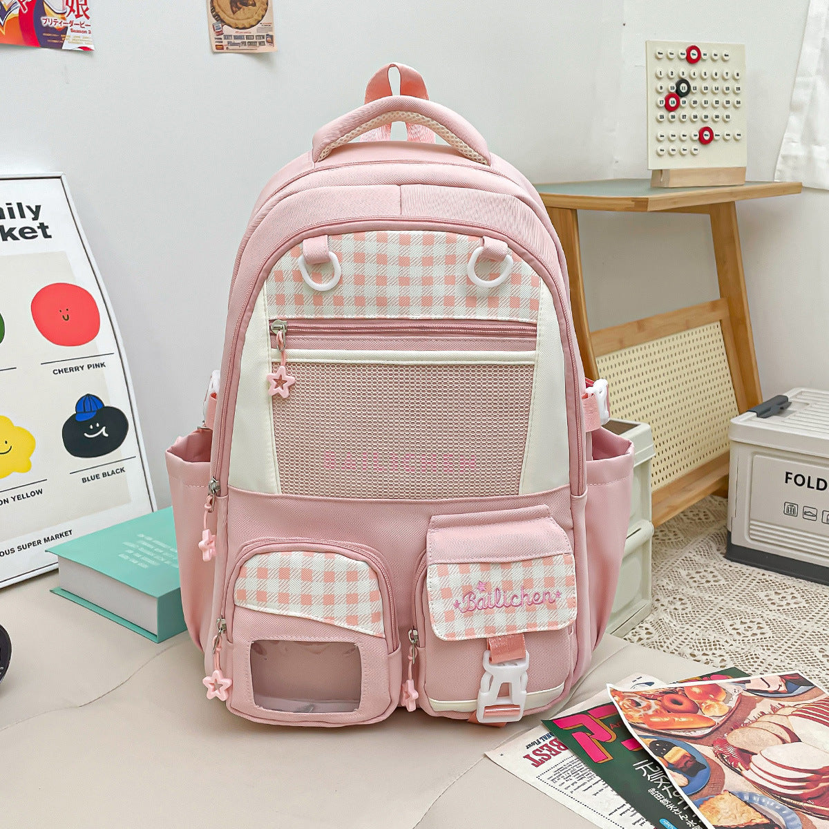 Multitaschen stylischer Rucksack