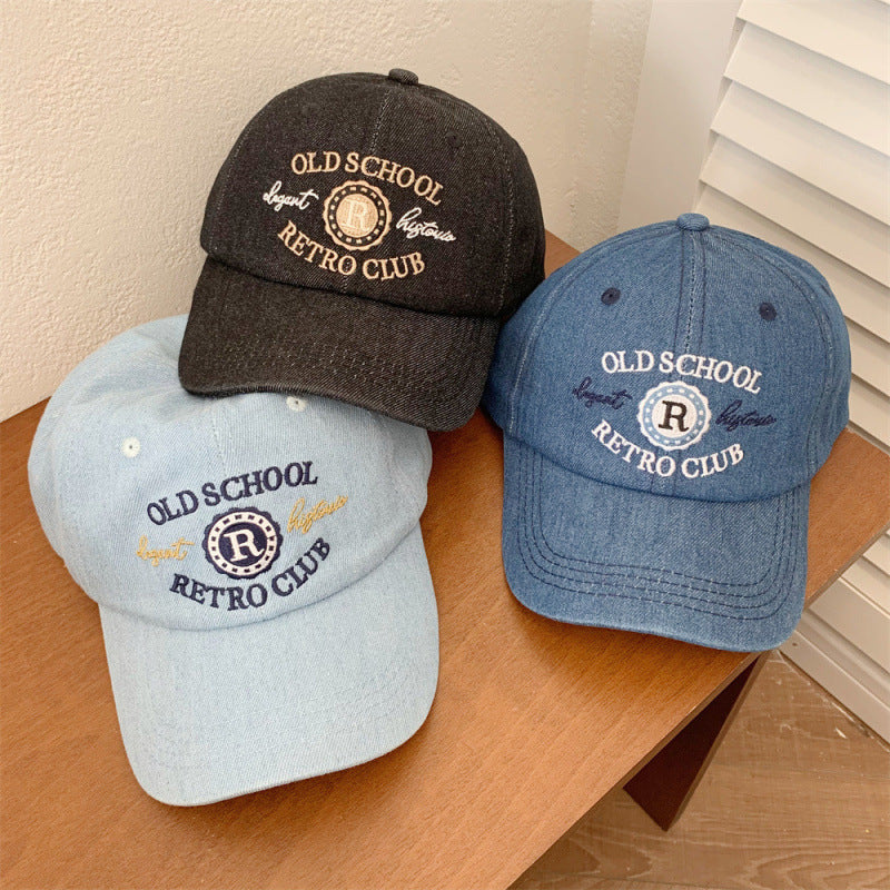 Unisex Retro Denim Baseball Cap Brehn