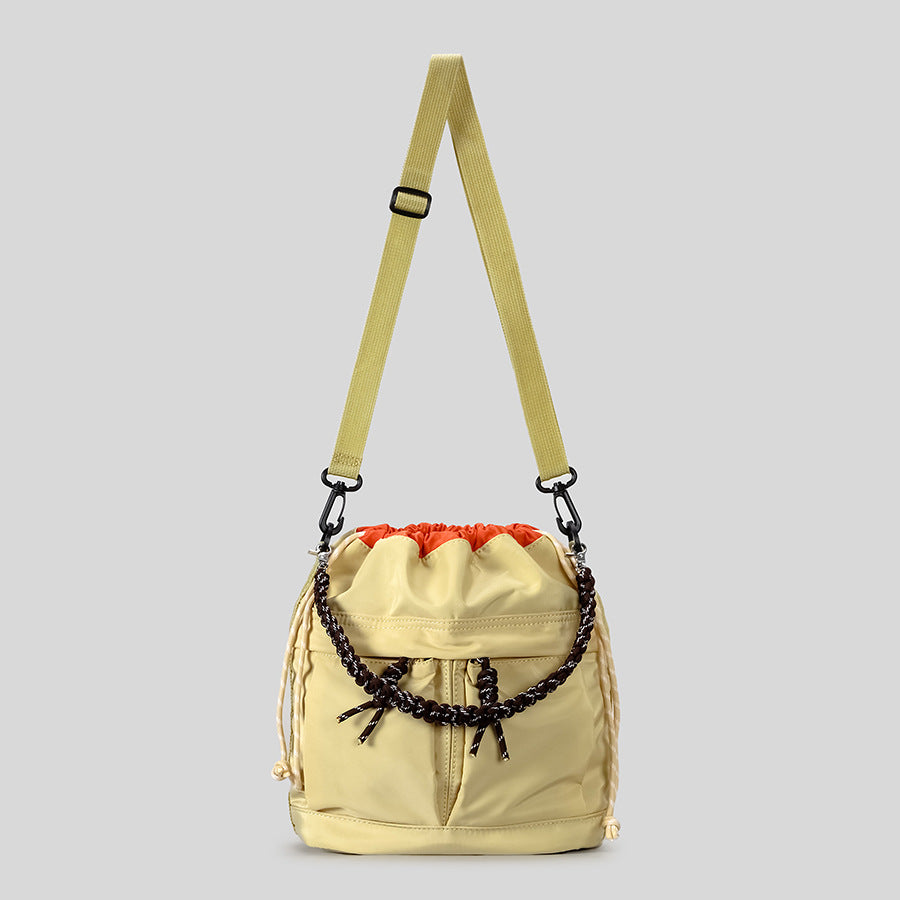Kordelzug-Eimer Tasche