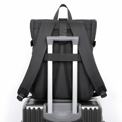Wasserdichter Rolltop-Rucksack Brehn