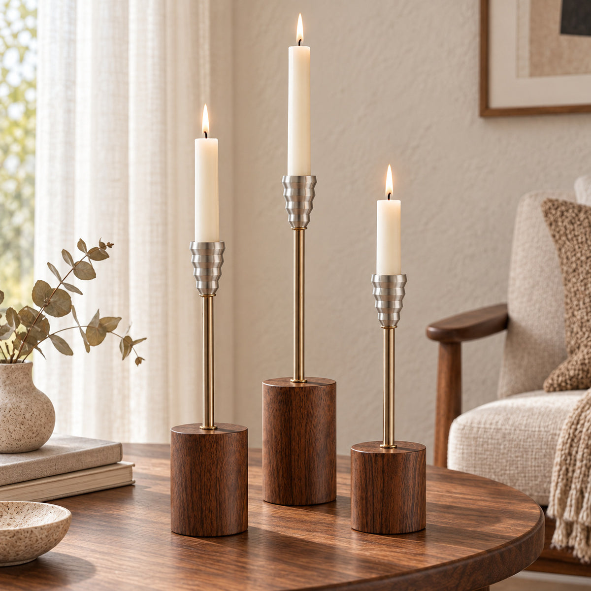 Elegante dekorative Tischlampe