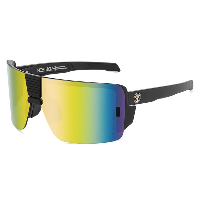 Herren Sport Performance Shield Sonnenbrille Brehn