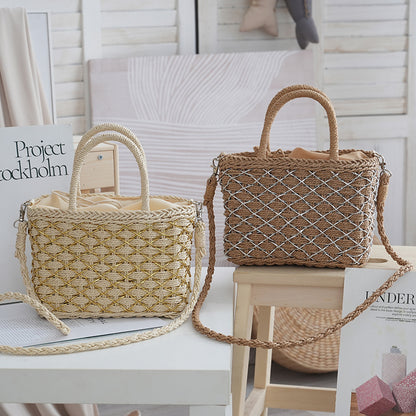 Stilvolle Rattan-Handtasche Brehn