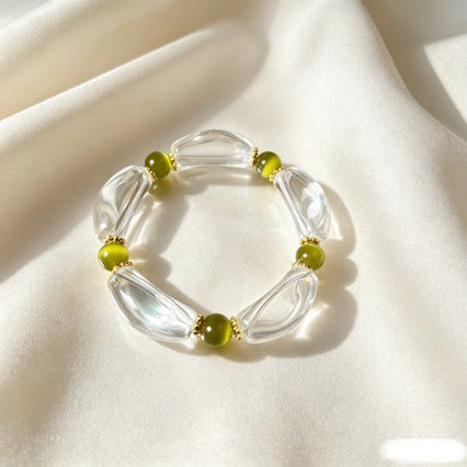 Elegante Kristallperlenarmband Brehn