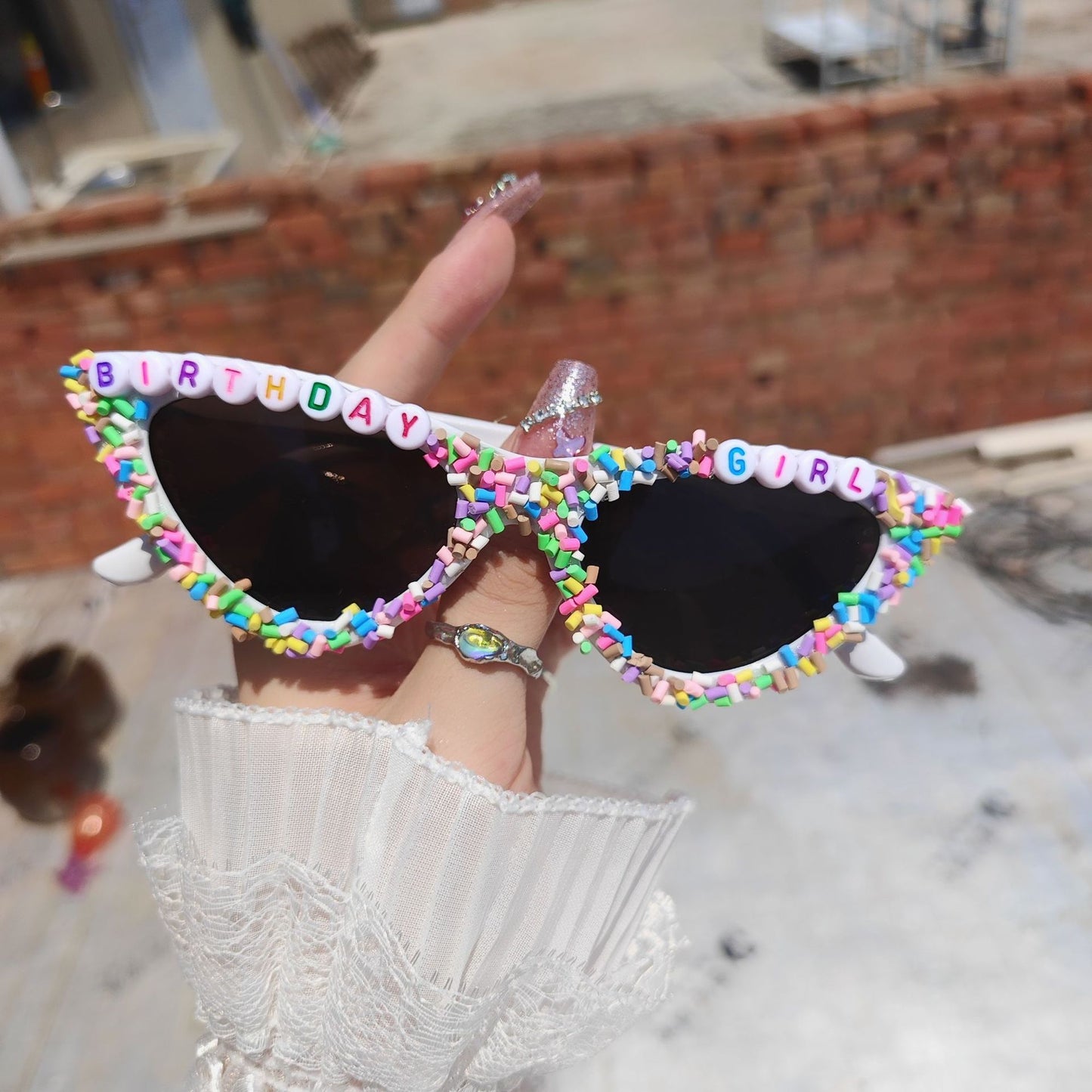 Bridal Cat-Eye Sonnenbrille Brehn