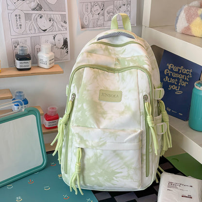 Trendige Marmor-Muster-Rucksack Brehn