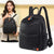 Leder Mehrfachfach Rucksack Brehn