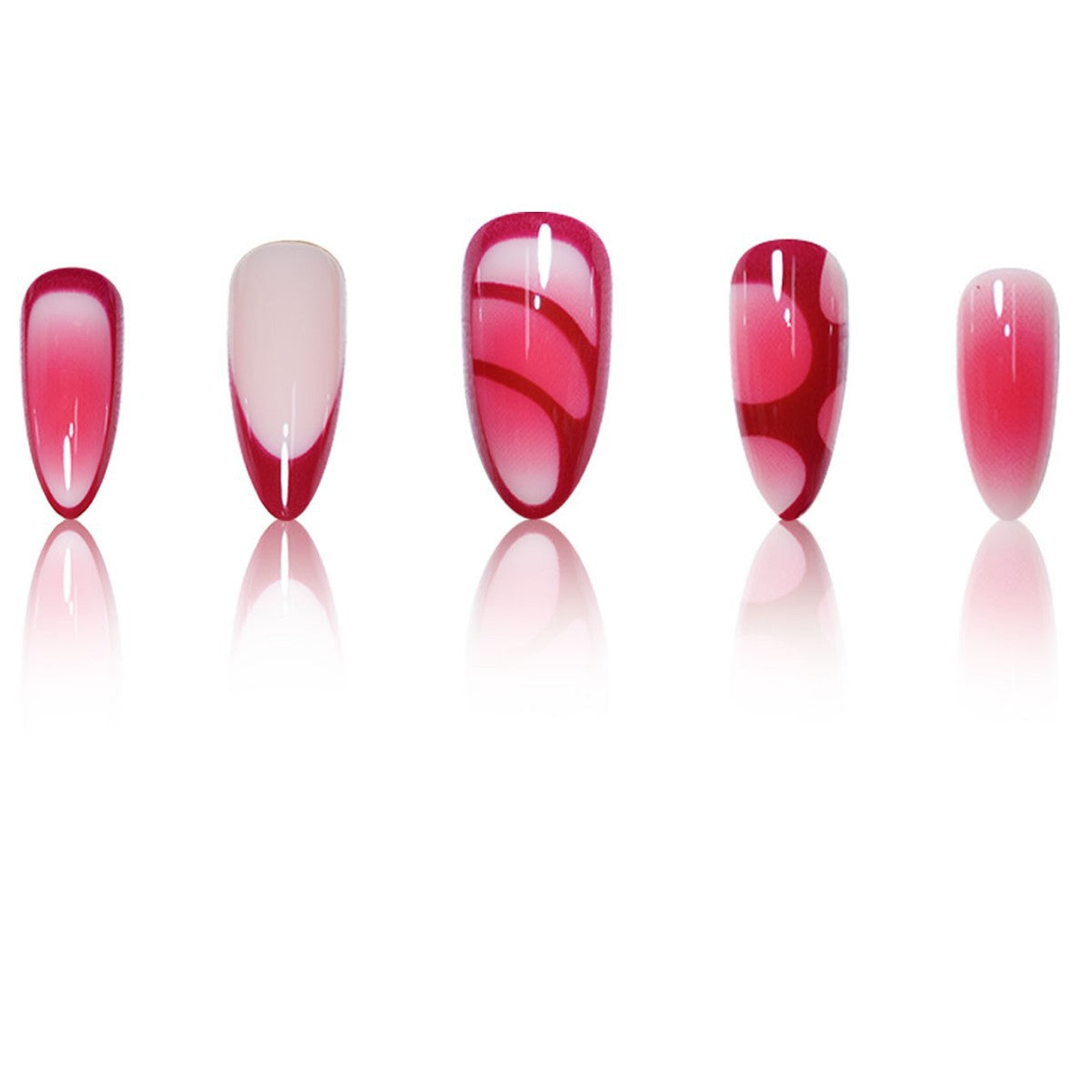 Glamouröse Stiletto Press-On Nägel Brehn