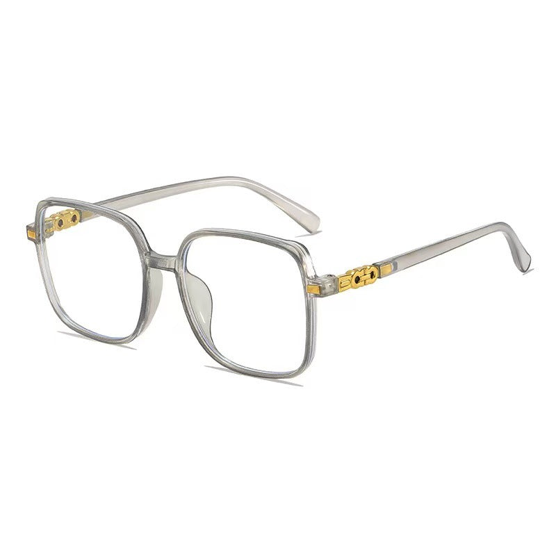 Chic Transparente Rechte Rahmen Brille Brehn