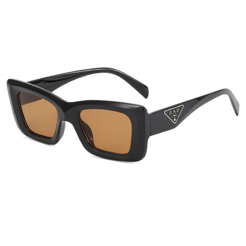 Damen modische quadratische Sonnenbrille mit stilvollem Rahmen Brehn