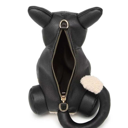 Skurrile tierförmige Handtasche