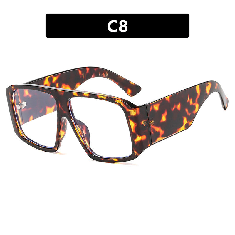 Damen modische rechteckige Brille Brehn